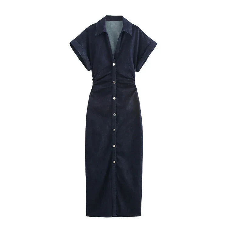 VINORA  SUMMERDRESS - DENIM