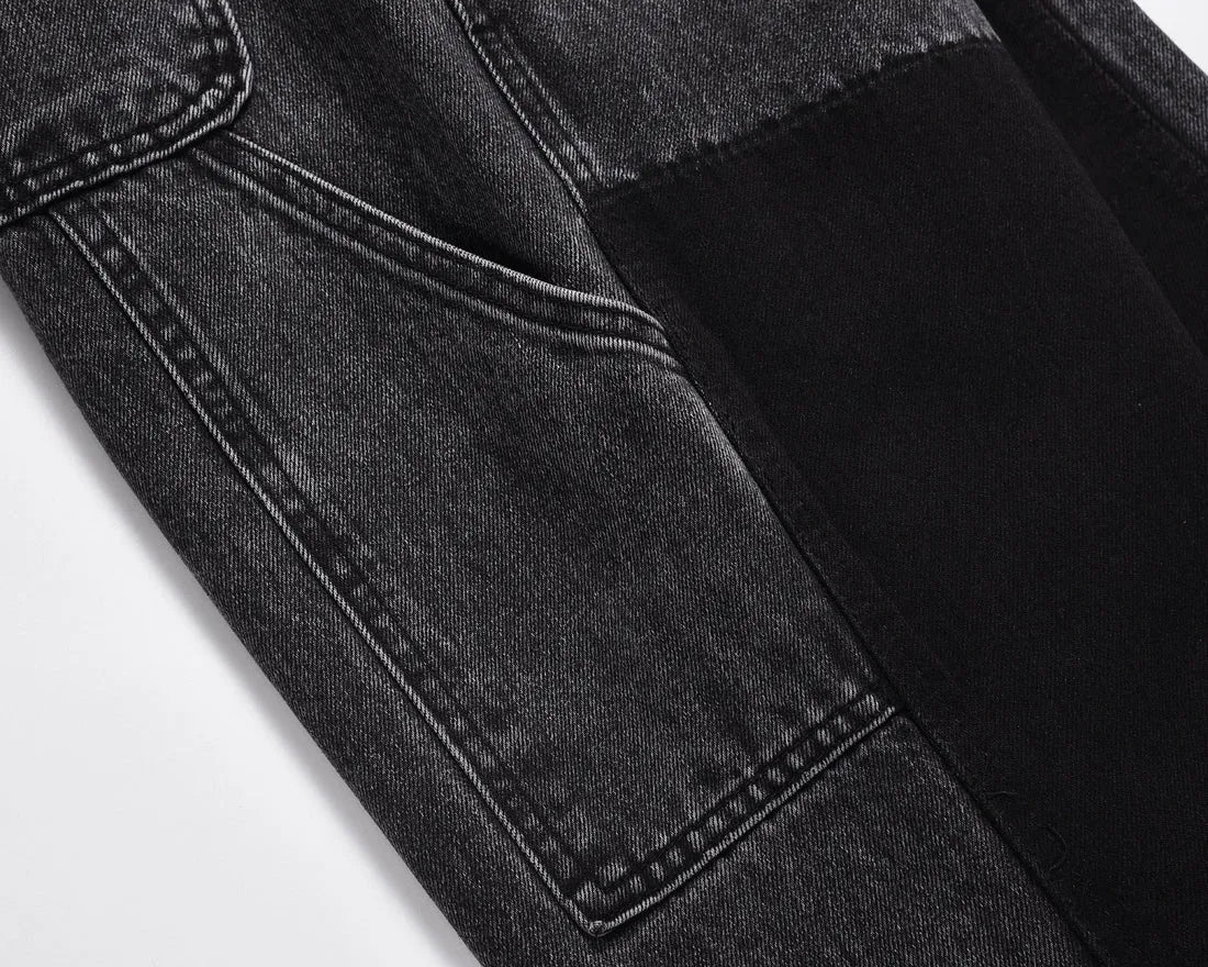 NERO - FLARED CARPENTER JEANS