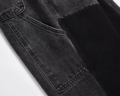 NERO - FLARED CARPENTER JEANS