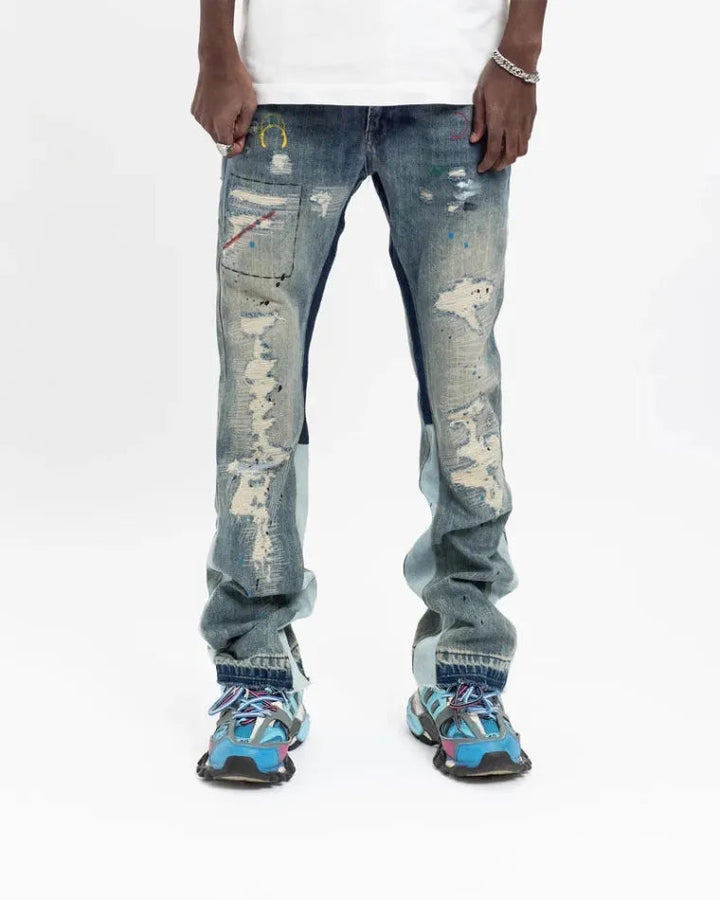 ERA - FLARED DENIM JEANS