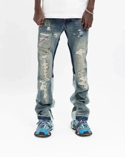 ERA - FLARED DENIM JEANS