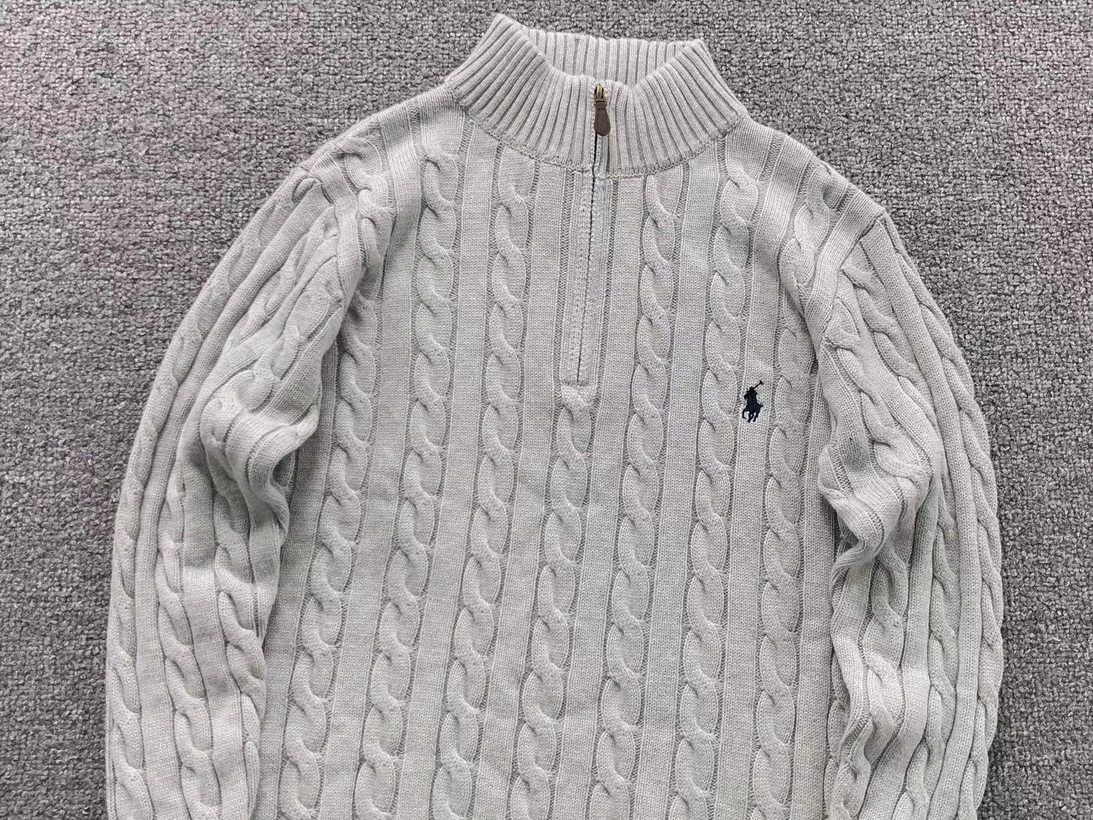 VINORA - RL KNIT POLO SWEATER