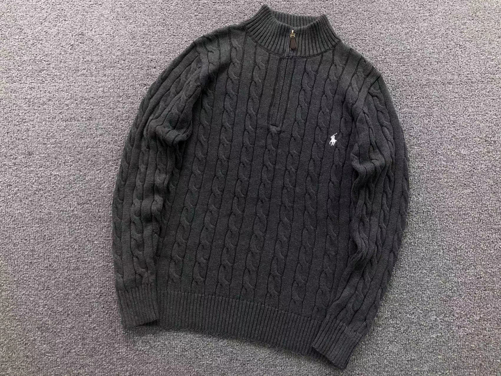 VINORA - RL KNIT POLO SWEATER