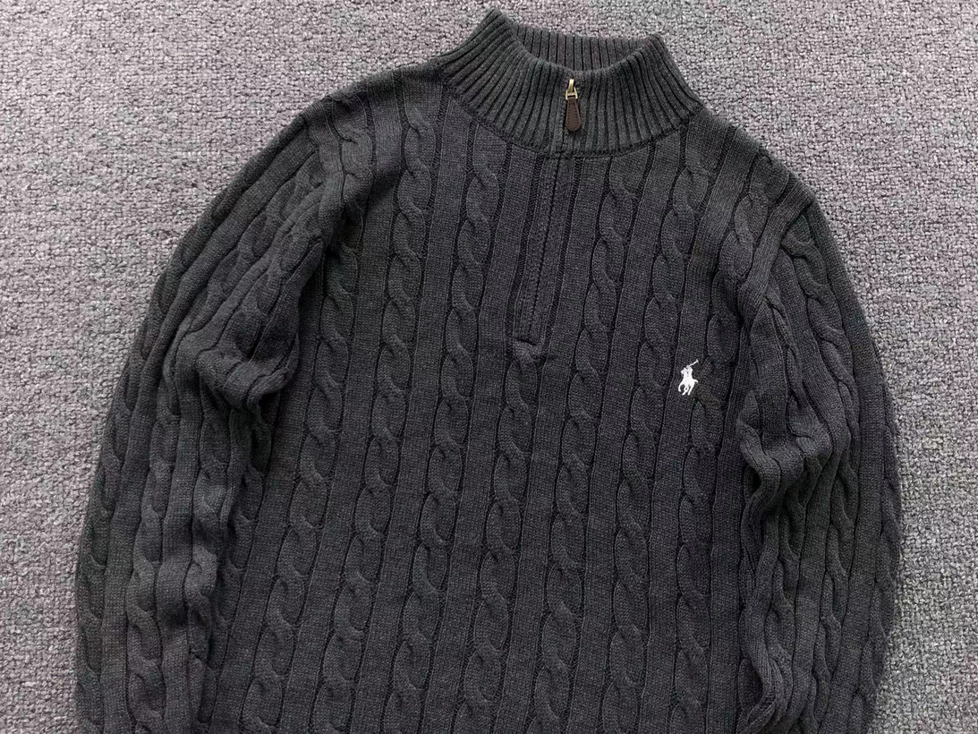 VINORA - RL KNIT POLO SWEATER